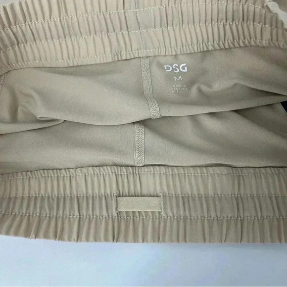 DSG WOMENS MEDIUM SKORT STRIDE SANDY SLATE ATHLETIC ATHLEISURE DRAWSTRING TENNIS - Picture 8 of 9